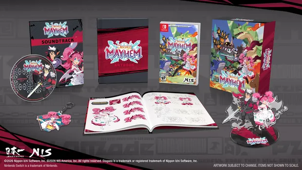 Disgaea Mayhem portada laedicionespecial.es