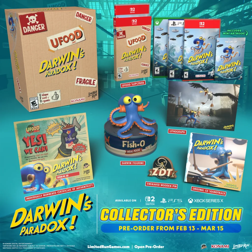 Darwin's Paradox! Collector's Edition PS5 Xbox Series X Switch 2