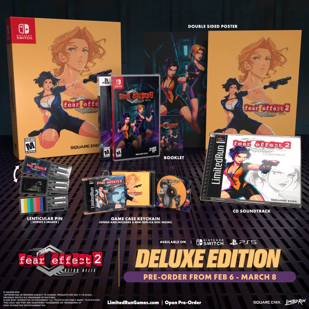 Fear Effect 2 Retro Helix Deluxe Edition Switch PS5