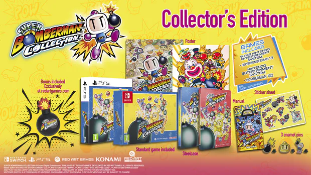 Super Bomberman Collection portada laedicionespecial.es