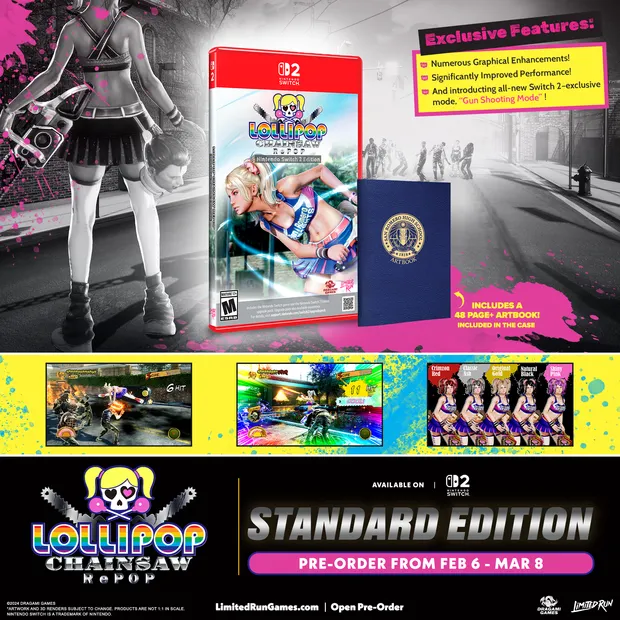Lollipop Chainsaw RePOP portada laedicionespecial.es