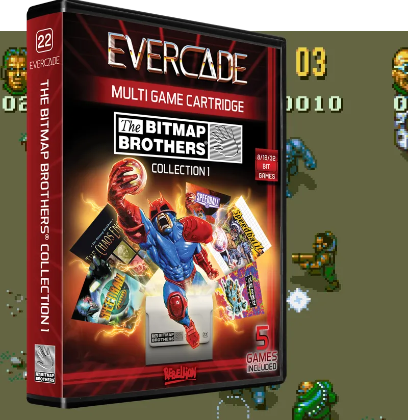 The Bitmap Brothers Collection 1 edición física Evercade