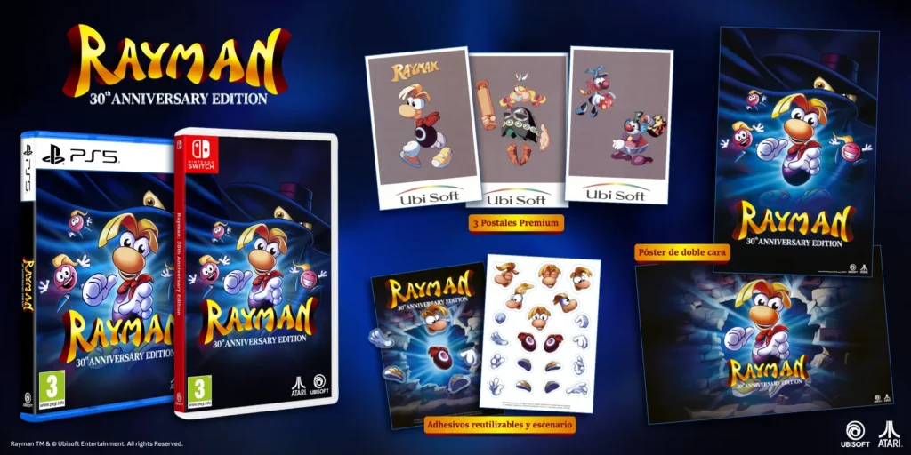 Rayman 30th Anniversary Edition Switch PS5