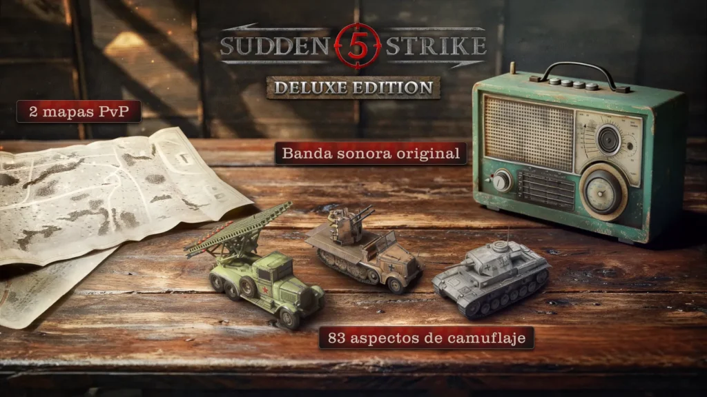 Sudden Strike 5 edición física