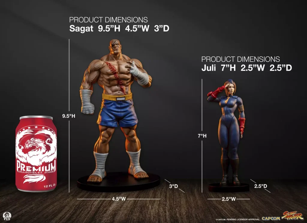 Sagat Juli Street Jam Premium Collectives Edition Tamaño
