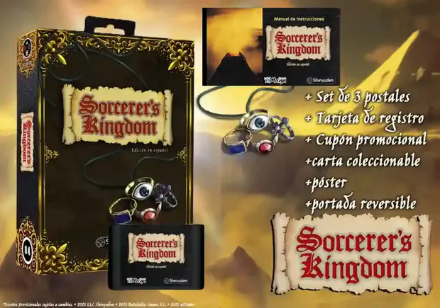 Sorcerer's Kingdom portada laedicionespecial.es