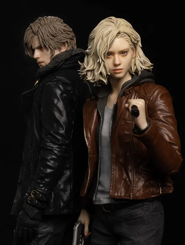 Figura Grace Ashcroft Leon S. Kennedy Resident Evil Requiem portada laedicionespecial.es