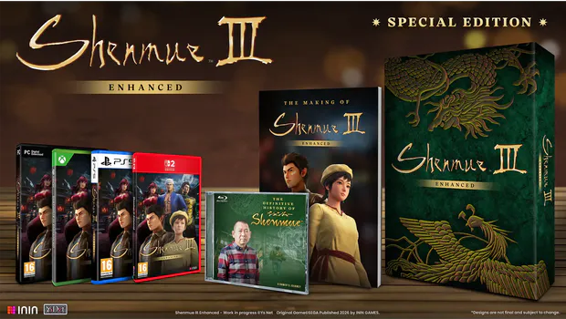 Shenmue III Enhanced portada laedicionespecial.es