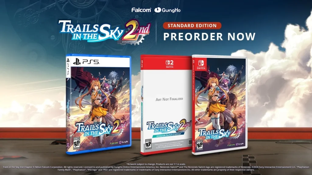 Trails in the Sky 2nd Chapter Edición Física Switch switch2 PS5