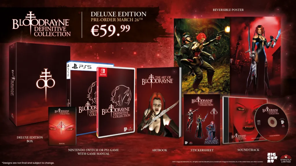 Bloodrayne Definitive Collection Switch PS5