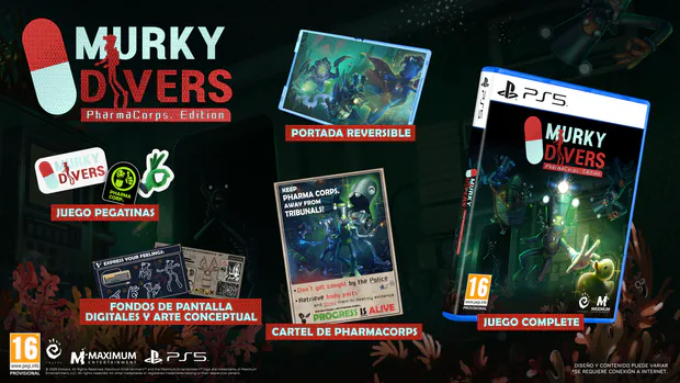 Murky Divers PharmaCorps. Edition portada laedicionespecial.es