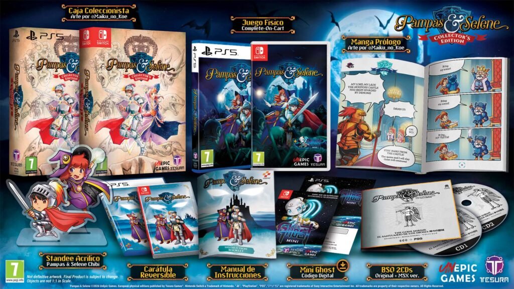 Pampas y Selene Collector's Edition PS5 Switch