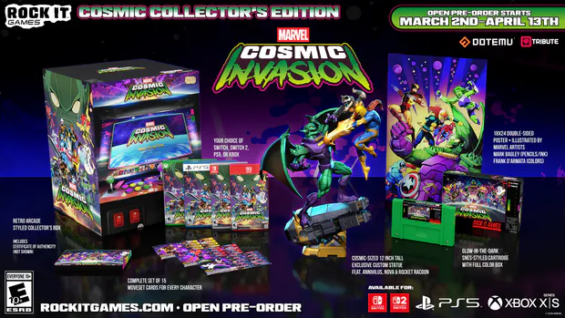 MARVEL Cosmic Invasion Collector's Edition Invasion portada laedicionespecial.es