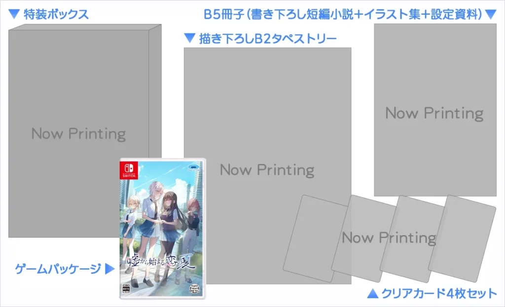 UsoNatsu: The Summer Romance Bloomed From A Lie Edición Limitada Limited Edition