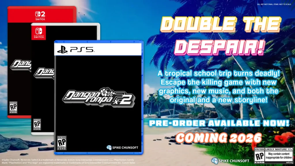 Danganronpa 2x2 Edición Estándar PS5 Switch Switch 2