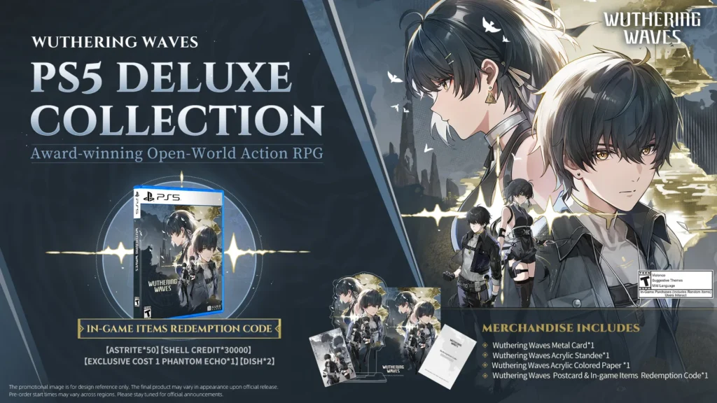 Wuthering Waves Deluxe Edition PS5