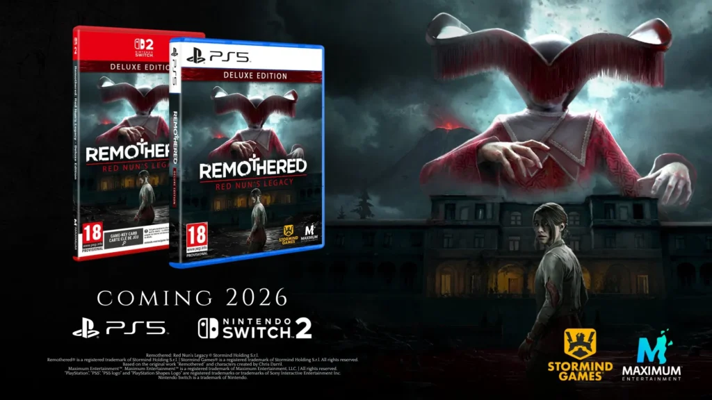 Remothered Red Num's Legacy Deluxe Editon Edición Física PS5 Nintendo Switch 2