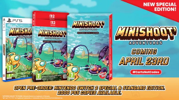 Minishoot' Adventures portada laedicionespecial.es