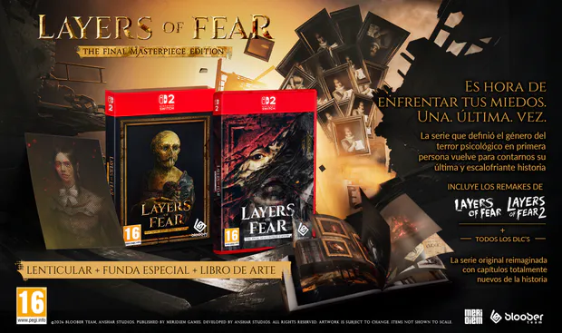 LAYERS OF FEAR THE FINAL MASTERPIECE EDITION portada laedicionespecial.es
