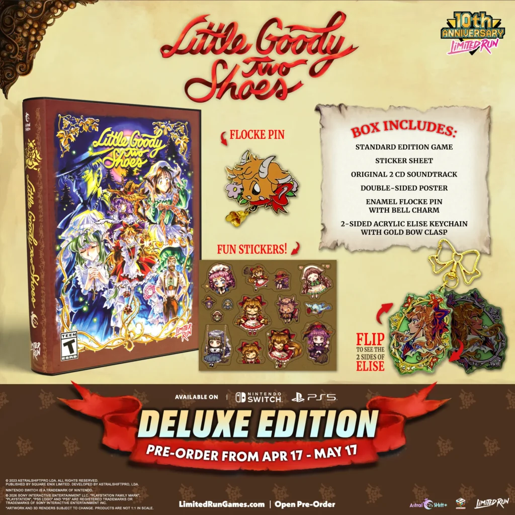 Little Goody Two Shoes Deluxe Edition Switch PS5