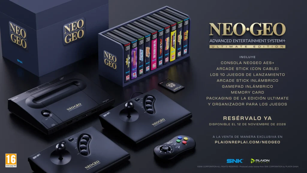NEO-GEO AES+ Ultimate Edition