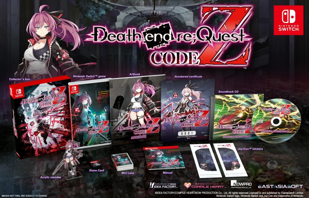 Death end re;Quest Code Z Limited Edition Nintendo Switch