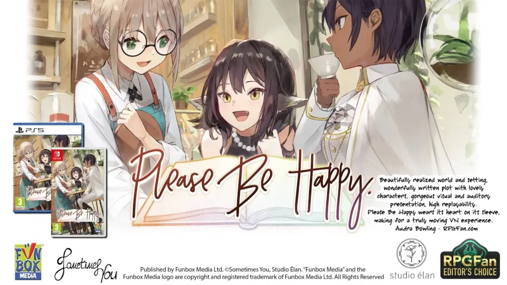 Please Be Happy Edición Física Switch PS5