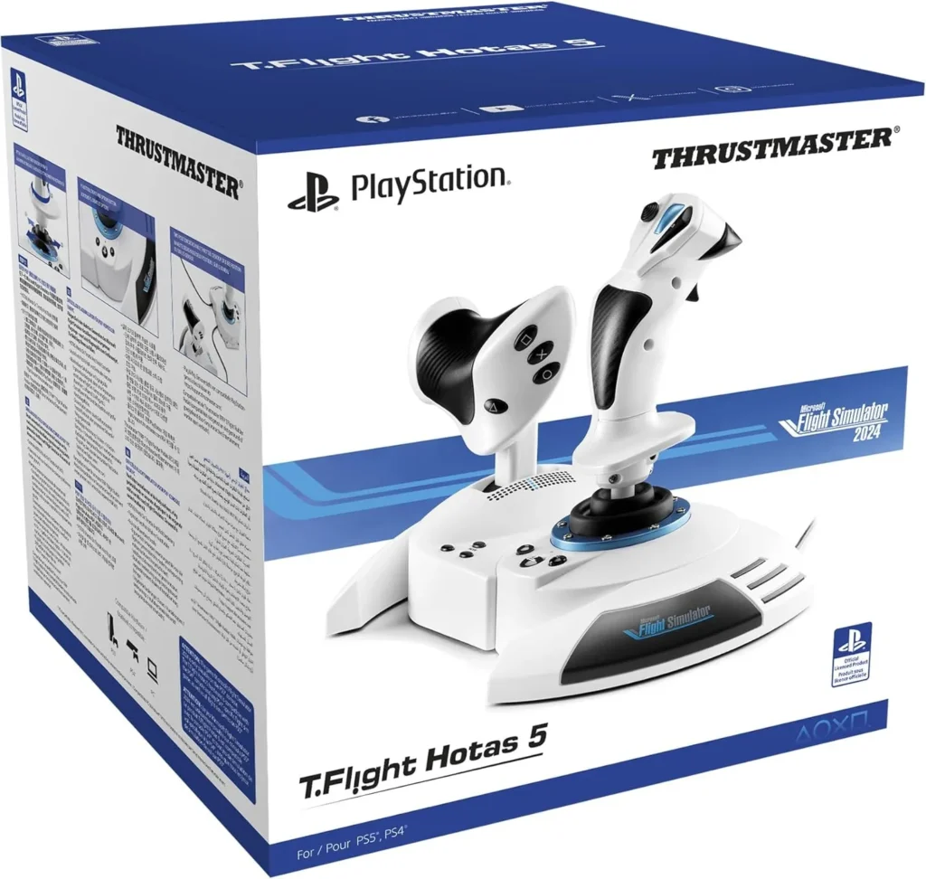 Thrustmaster T.Flight Hotas 5 Microsoft Flight Simulator Edition PS5