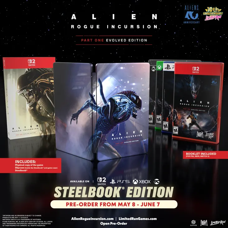 Alien: Rogue Incursion Evolved Edition portada laedicionespecial.es