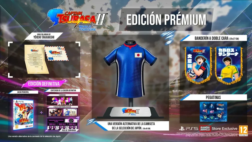 Captain Tsubasa 2: World Fighters Edición Premium PS5