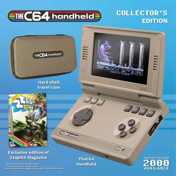 THEC64 Handheld Collector's Edition portada laedicionespecial.es