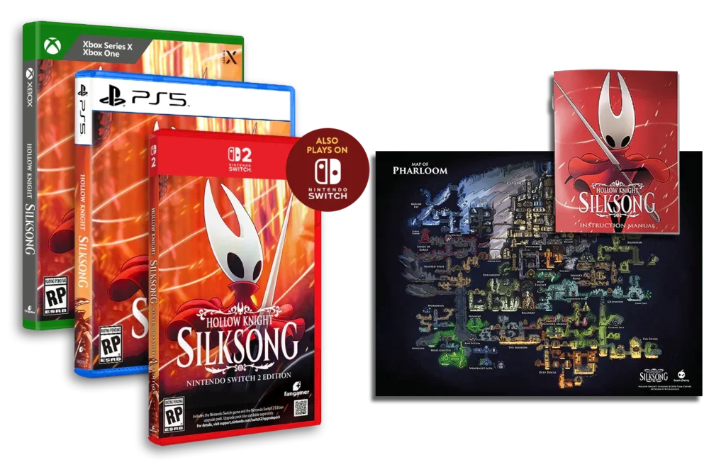 Hollow Knight: Silksong Edición Especial PS5 Xbox One Series X Switch 2