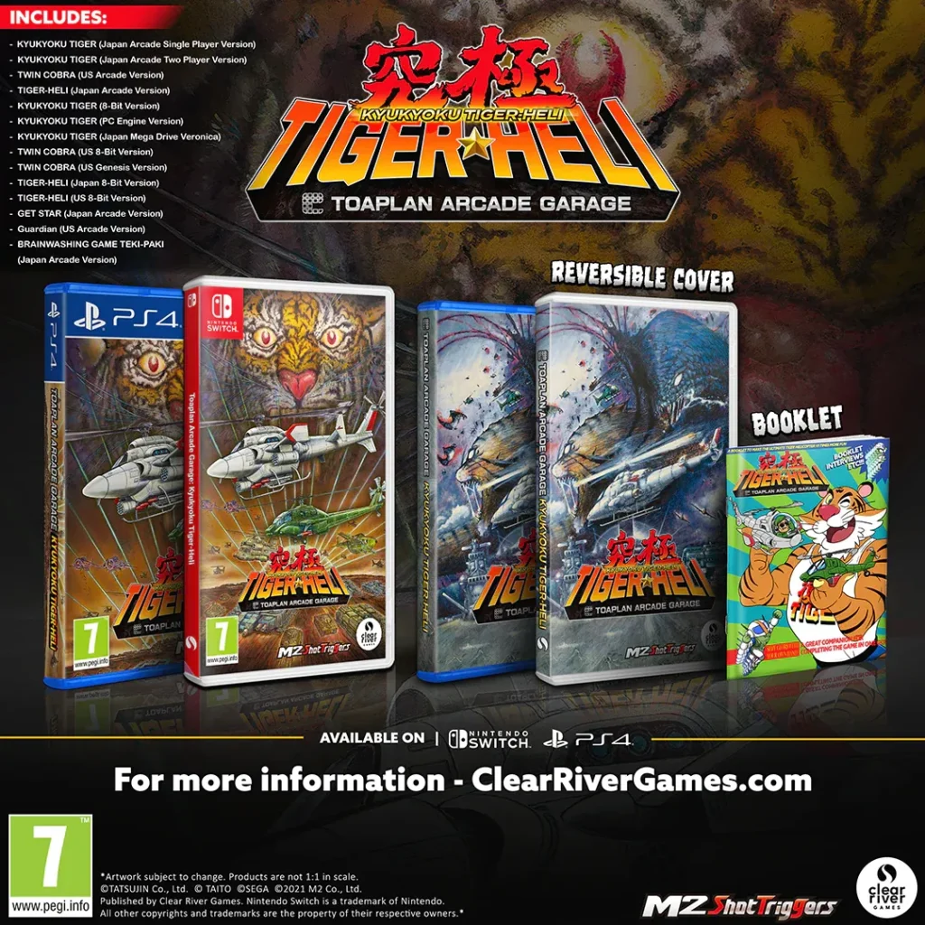 Toaplan Arcade Garage: Kyukyoku Tiger-Heli Edición Física Switch PS4
