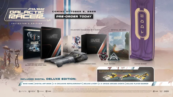 Star Wars Galactic Racer portada laedicionespecial.es