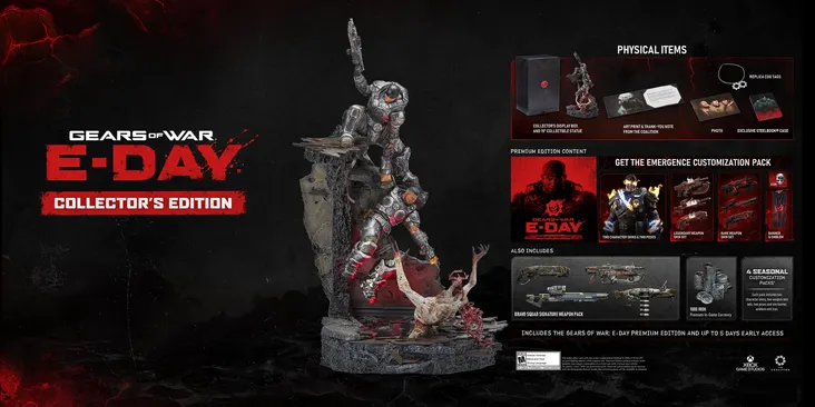 Gears of War: E-Day portada laedicionespecial.es