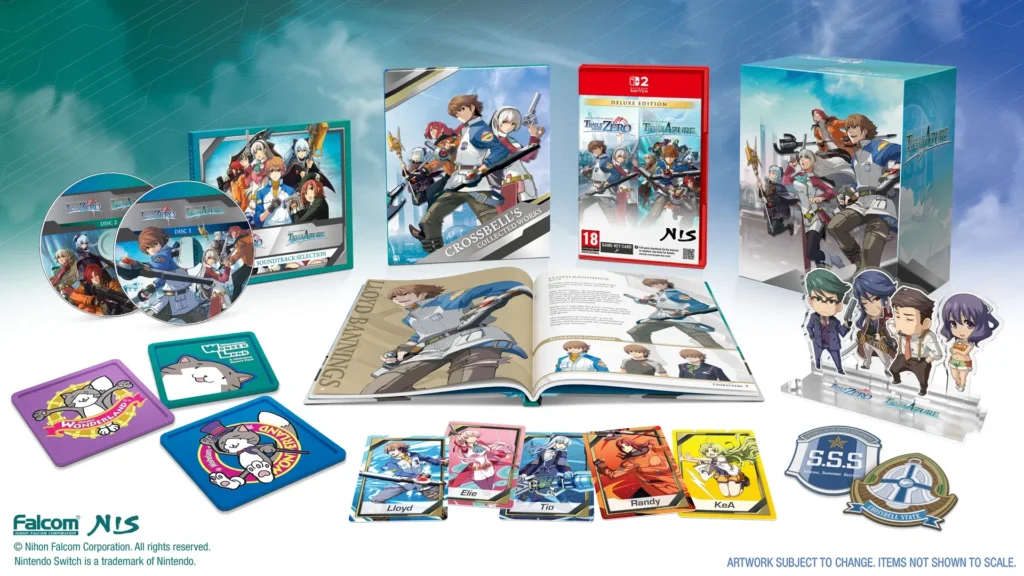 The Legend of Heroes: Trails from Zero / The Legend of Heroes: Trails to Azure collector's Edition Switch 2