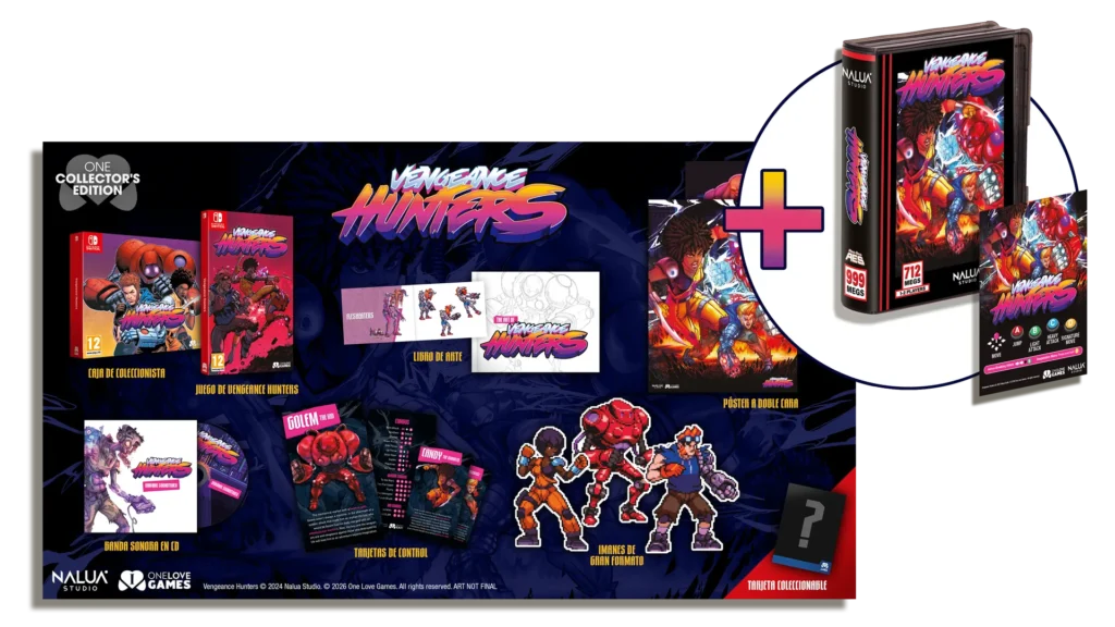 One Collector's Edition de Vengeance Hunters NEO GEO Edition Switch