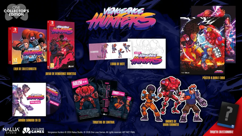 One Collector's Edition de Vengeance Hunters Switch