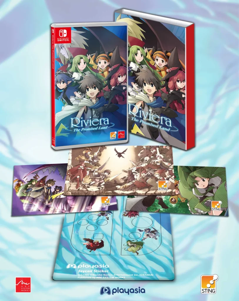 Riviera: The Promised Land Remaster First Prist Edition Nintendo Switch