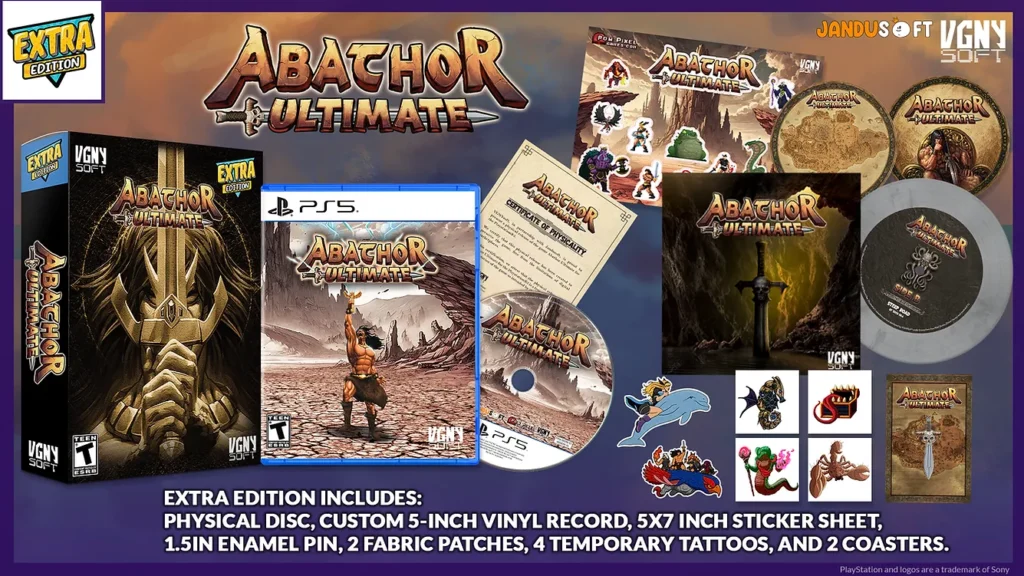 Abathor Ultimate Collector's Edition VGNY Soft PS5