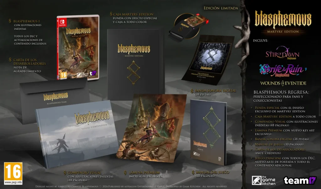 Blasphemous: Martyrs’ Edition Switch