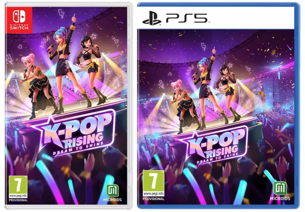 K-POP Rising - Dream to Shine edición física Nintendo Switch PS5