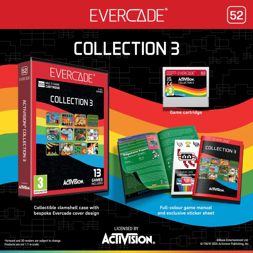 Activision Collection 3 cartucho evercade