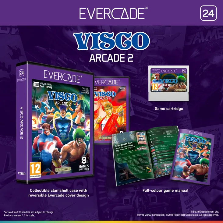 Visco Arcade 2 Evercade portada laedicionespecial.es