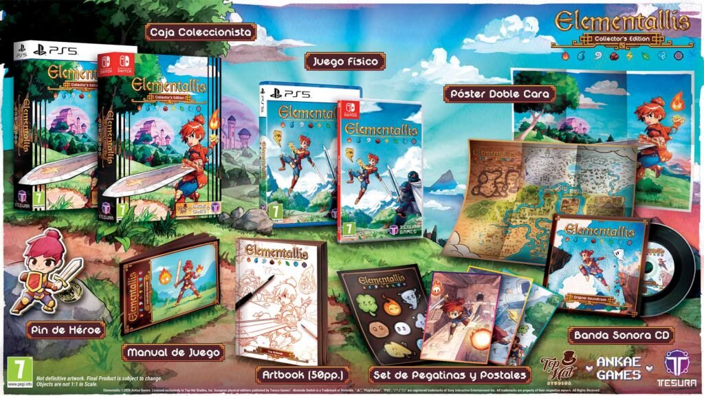 Elementallis Collector's Edition PS5 Switch
