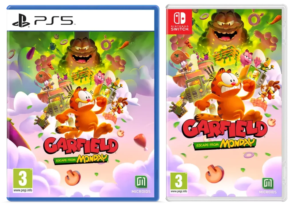 Garfield Escape from Monday Edición Física Switch PS5