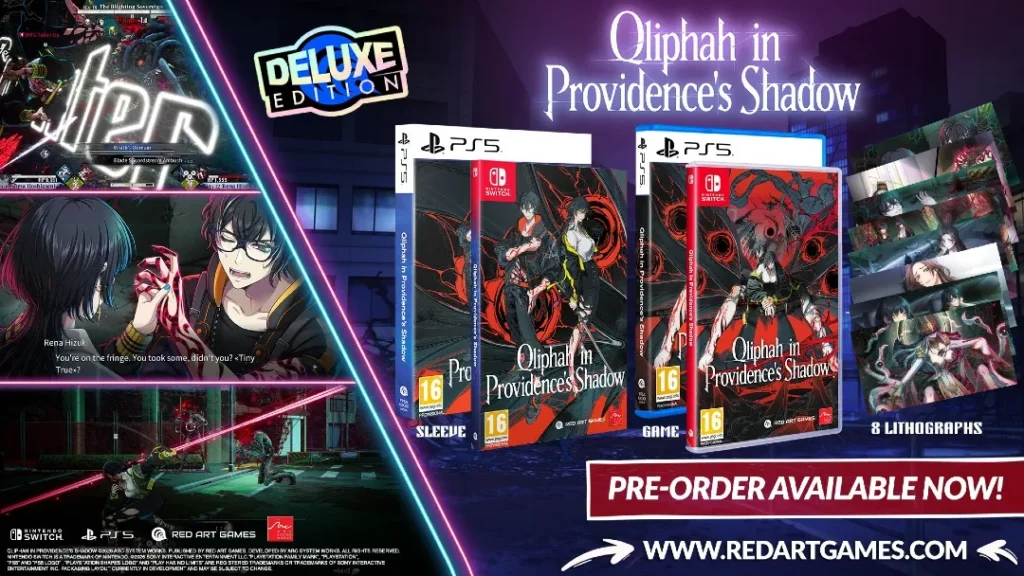 Qliphah in Providence's Shadow Deluxe Edition PS5 Switch