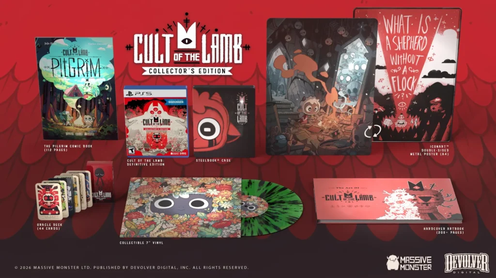 Cult of the Lamb Definitive Edition Collector's Edition PS5 Switch