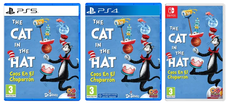 Cat in the Hat: Caos En El Chaparrón portada laedicionespecial.es