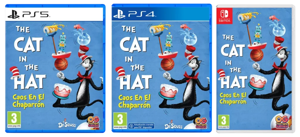 Cat in the Hat: Caos En El Chaparrón Edición Fisica Switch PS5 PS4